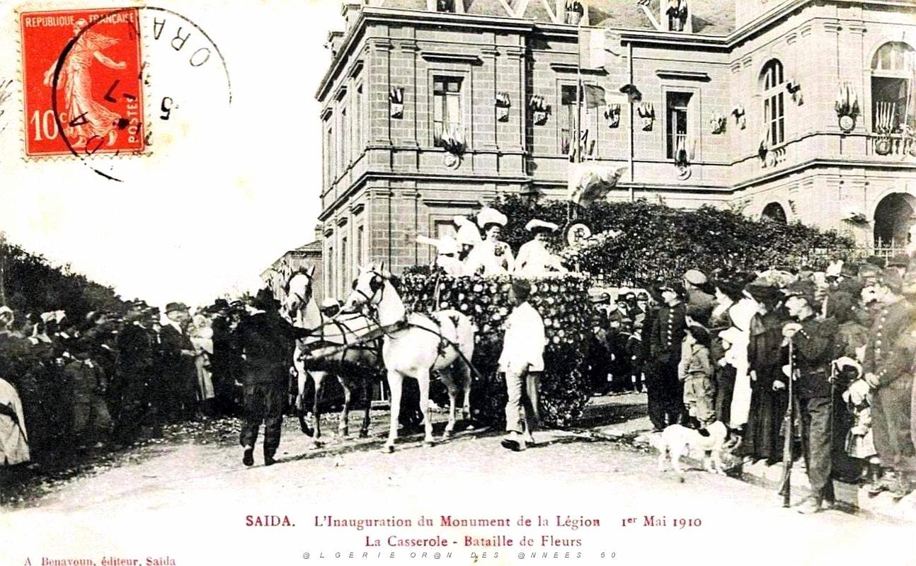 1663- Saida - Legion - Bataille de fleurs 1910.jpg